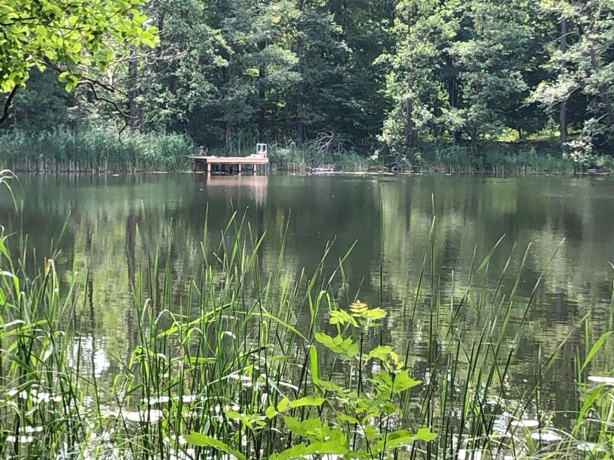 Ferienwohnung Am Rathsburgsee Gramzow Bagian luar foto