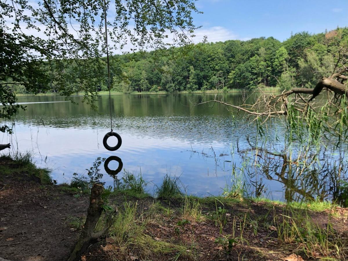 Ferienwohnung Am Rathsburgsee Gramzow Bagian luar foto