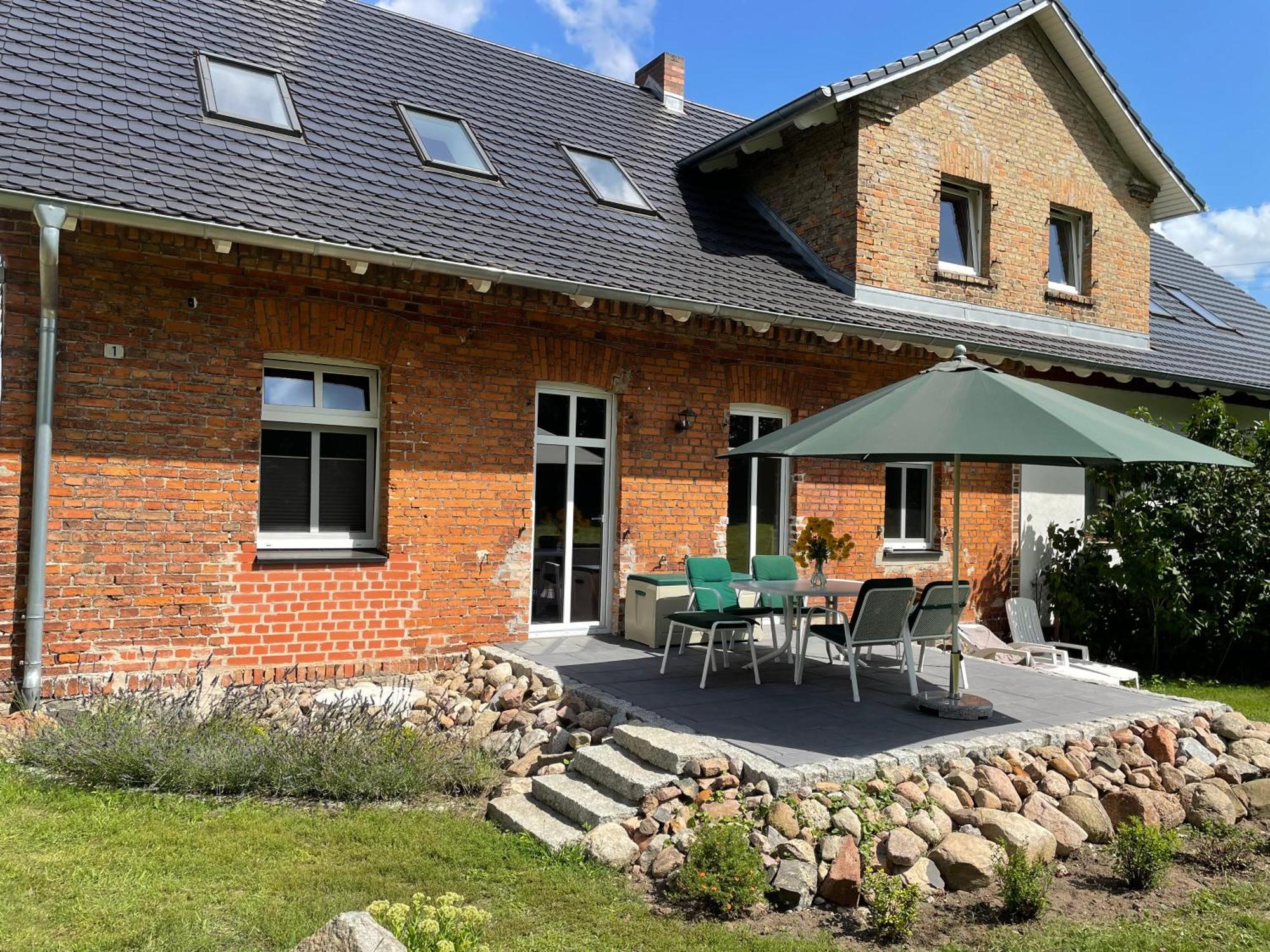 Ferienwohnung Am Rathsburgsee Gramzow Bagian luar foto
