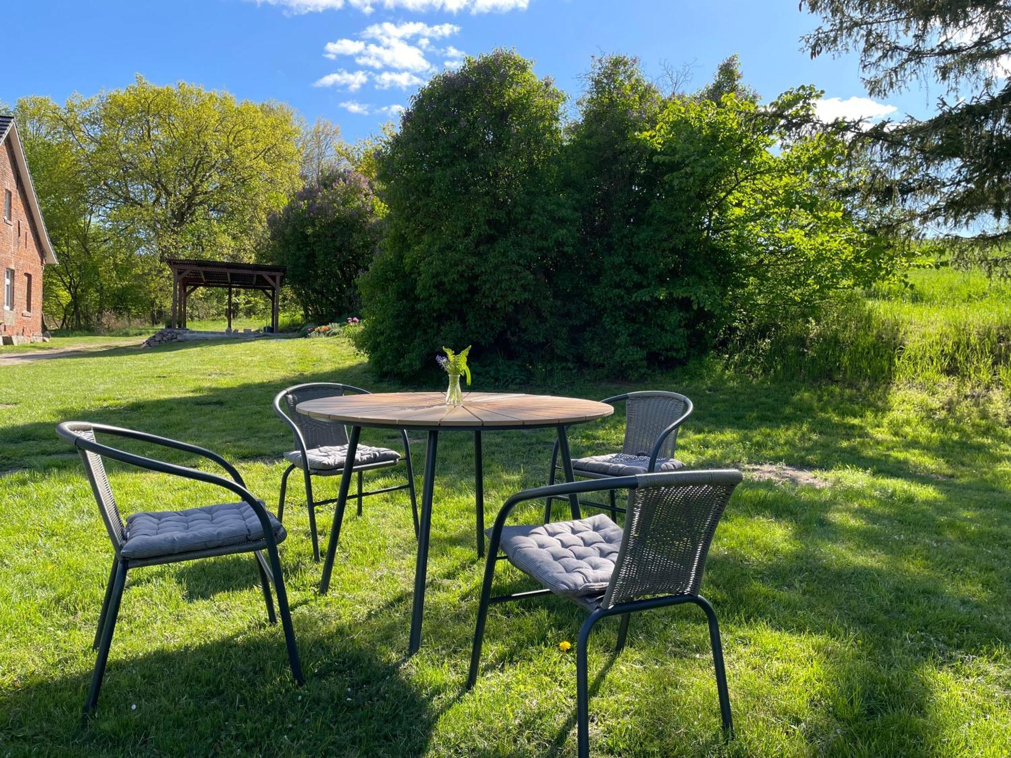 Ferienwohnung Am Rathsburgsee Gramzow Bagian luar foto